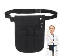 Dorugage Nurse Pouch Waist Bag - Portable Nurse Belt Bag Nursing Pouch | Multifunctional Nurses Fanny Pack Organizer Belt, Nurse Pocket Organizer for RN Vet Tech Teacher Doctor