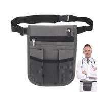 Dorugage Nurse Waist Bag,Adjustable Nurse Tool Belt Fanny Pack | Multifunctional Nurses Fanny Pack Organizer Belt, Nurse Pocket Organizer for RN Vet Tech Teacher Doctor
