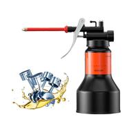 Dorugage Oiler Bottle - 350ml Hand Pump Oil Cans - Lubrication Sprayer with Straight Spout for Tool Maintenance Garage Workshop Industrial Equipment Electronic Devices Small Engines