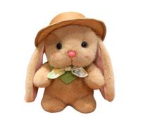 Dorugage Rabbit Plush | Huggable Doll with Hat and Bow,Bunny Plush with Hat and Bow | for Easter Basket, Nursery, Birthday, Adult, Family, Youth, Christmas, Travel Companion, Bedtime, Photo Prop
