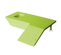 Dorugage Turtle Basking Area - Tortoise Climbing Stage Stable Reptile Terrace Turtle Platforms - Reptile Food Dish Ramp, Suction Cup Secure Basking Platforms for Terrapin Frogs