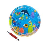 Dorugage Water Mat for Cats - Cat Toys for Bored Indoor Cats | Thickened Water Sensor Pad with A Variety Of Marine Elements Enhance Movement for Cats To Alone