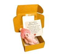 Dorugage Worry Bear | Pocket Bear Hug In A Box | Plush Little Bears with Inspirational Card | Support Crochet Bears Toys | Motivational Present for Lovers and Friends Graduation