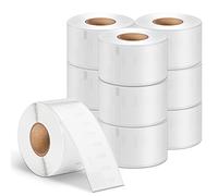 Doruimi 10 Rolls 36mm x 89mm Address Labels, Compatible with Dymo 99012 S0722400, White (260 Labels/Roll)