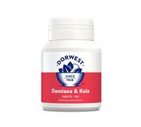 Dorwest Damiana and Kola Tablets - Pack of 200