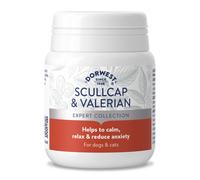 Dorwest Herbs Scullcap & Valerian Calming Tablets for Dogs and Cats, 1