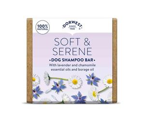 DORWEST HERBS Soft & Serene Dog Shampoo Bar. 100% natural, for dry or irritated skin