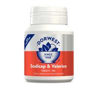 DORWEST Scullcap & Valerian Tablets For Dogs And Cats | Size: 100tabs