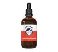 Dorwest Valerian Compound for Dogs and Cats, 100ml, Quick-acting Dog Calming Liquid Drops - Valerian for Dogs, Non-Drowsy