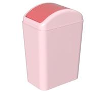Doryh 15 L Plastic Trash Bin with Swing Lid, Swing Top Waste Bin, 1-Pack