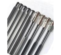 DoRysk Bicycle Spokes with Nipples Mountain Road Bike Pull Straight Spokes for Ksyrium Equipe Cosmic 251-305 mm Motorcycle Wheel Spoke Parts (301 mm), Pack of 10