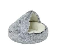 DoRysk Cat Bed Pet Mattress Warm Soft Plush Pet Bed With Cover Round Cat Dog Sleeping Nest Cave For Small Dogs Kitten(9)
