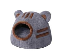 DoRysk Winter Sleep Comfort Cat Bed Cute Shape Nest Pets Tent Cozy Cave For Cats House Soft And Self Warming Kitten Beds(9,L)
