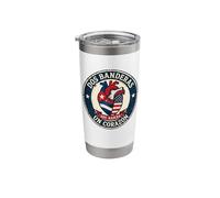 Dos Banderas Un Corazon Hispanic Heritage Latino Pride Cuban Stainless Steel Insulated Tumbler