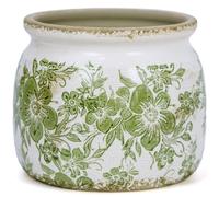 Dosayes Ceramic Pot for Planter, Vintage Flower Pot with Drainage Holes, 6.29 inch Ice Crack Glazed Indoor Planters Pot (Traditional)