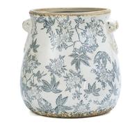 Dosayes Vintage Planter & Vase with Drainage,Ceramic Pot for Plant | Crack Glaze Flower Pot,6.3inch,with Drainage Holes,Utensil Holder, Indoor and Outdoor Plant Pot, Tuscan Home Decor