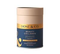 Dose & Co Beauty Collagen Powder - Unflavoured, 255g | VERISOL® Hydrolysed Collagen + Hyaluronic Acid & Vitamin C | 16g Protein | for Skin, Hair & Nails, Firmness & Hydration | Halal, Keto-Friendly