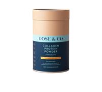 Dose & Co Collagen Protein Powder Chocolate 420g | Hydrolysed Type I & III Collagen Peptides with 20g Whey Protein per Serving | Gluten Free, Non-GMO | Hair, Skin, Nails & Muscle Support
