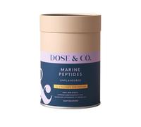 Dose & Co Marine Collagen Peptides Powder | Hydrolysed Marine Collagen Type I & III with 12g Protein | Hyaluronic Acid & Vitamin C | Supports Skin, Hair & Nails | Halal, Keto Friendly