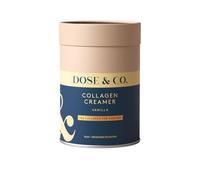 Dose & Co Vanilla Collagen Creamer - 340g | Peptiplus® Hydrolysed Collagen for Skin, Hair & Nails | 13g Protein per Serving | Smooth Coffee Creamer | Gluten Free, Non-GMO