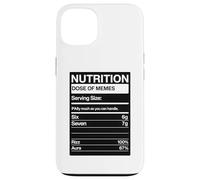 Dose of Memes 67 Nutrition Facts Case for iPhone 13