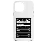 Dose of Memes 67 Nutrition Facts Case for iPhone 13 Pro Max