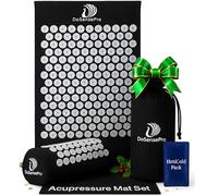 Acupressure Mat & Pillow Set - Acupressure Therapy for Back and Neck Pain Relief, Sciatica, and Pressure Point Aches Ideal Acupuncture Mat for Sleeping Aid & Recovery