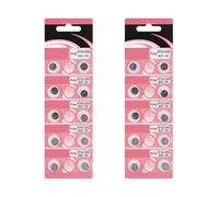 DOSERTY 10/20Pieces AG5 LR754 Alkaline Button Batteries Long Lasting Power AG5 Battery LR754 Battery For Toy And Devices