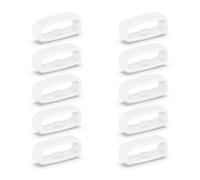DOSERTY 10pcs Watch Strap Retainer Wristwatch Band Holder Silicone Fastener Keeper Replacement 18mm / 20mm / 22mm Belt-Loop