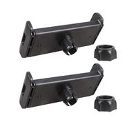 DOSERTY 2PCS 17mm Socket Mount Bases Adjustable for Tablets Phones Holders 4-9.7Inch Devices Tablets Clamp