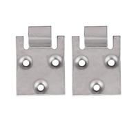 DOSERTY 2Pcs Seat Bottom Hinge Plate High Performances Fittings Professional Golfs Cart Seat Bracket For 71610-G01 Golfs Cart Cart Seat Bottom Hinge Plate