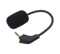 DOSERTY 3.5mm Game Microphone For Cloud II Gaming Headsets Computer PC Mic Bendable Microphones Wide Application Gaming Headphone Mics