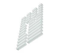 DOSERTY 34PCS Acrylic Power Cable Organizing For Computer Wiring For 24Pin Motherboards 8Pin GPU Card Cable Multiple Size PVC Cable Combs Wire Combs