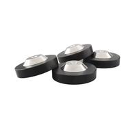 DOSERTY 39mmx13mm Speakers Spikes Base Pad Set Of 4 Isolation Feet Pad Elevates Sound Response Sound Stability Pad