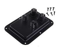 DOSERTY 4-Core Socket Plate Terminal Binding Post Speakon Input PA DJ Cabinet Plate Terminal Binding Post Tool Guitars For Adults
