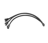 DOSERTY 4 Pin CPU Fan Wire Connectors Adapter Computer Fan Extension Power Cable Connectors Splitter Replacement Accessories