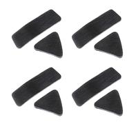 DOSERTY 4Pairs Archerys Rest Adhesive Patches Faux Furs Rest Anti-Slip Pad Archerys Rests Sticker Pads Archerys Adhesive Patches Rest For Home Garden
