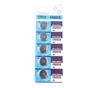 DOSERTY 5/10Pcs Replacement Button Battery 3V Cell Coin Lithium Batteries Watch Computer LED Light Electronic Toy