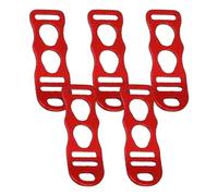 DOSERTY 5lots Tents Awnings Winds Rope Clamps Camping Tent Feet Clamps Tent Canopies Clip Mountain Camping Supply Hiking Tent Equipment