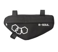 DOSERTY Bicycles Frame Bag Bike Front Top Tube Bag Triangle Pouch Cycling Tool Storage Cycling Equipment Easy to Use Bike Triangle Frame Commuters Accessory Lightweight