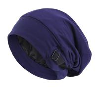 DOSERTY Breathable Stretchy Unisex Hat With Hidden Adjustable Band Soft Fabric For Home Outdoor Activities Flexible Ventilated Skull Hat