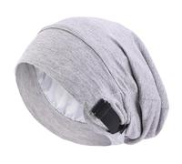 DOSERTY Breathable Stretchy Unisex Hat With Hidden Adjustable Band Soft Fabric For Home Outdoor Activities Flexible Ventilated Skull Hat