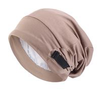 DOSERTY Breathable Stretchy Unisex Hat With Hidden Adjustable Band Soft Fabric For Home Outdoor Activities Flexible Ventilated Skull Hat