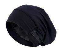 DOSERTY Breathable Stretchy Unisex Hat With Hidden Adjustable Band Soft Fabric For Home Outdoor Activities Flexible Ventilated Skull Hat