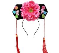 DOSERTY Chinese Princess Headbands Cosplay Party Headpiece For Historical Reenactment Traditional Costume Headwear Hair Accessory