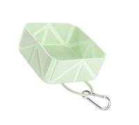 DOSERTY Compact Foldable Dog Feeder 500ml Capacity Space Saving Outdoor Adventures Portable Foldable Puppy Waterer Dog Bowl