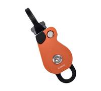 DOSERTY Compacts Mountaineering Bearing Pulley With Side Plates Corrosions Resistant For Outdoor Exploration Professional Mobile Pulley