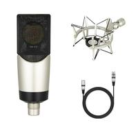 DOSERTY Condenser Microphone Large Diaphragm Microphone For Studio Podcasting Live Streaming Broadcasting Accessories Music Production Mic