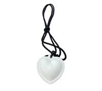 DOSERTY Fashion Trend Loves Pendant Collarbone Chain Temperament Simple Cold Adjustable Black Rope Necklace Leathers Heart Necklace For Girls