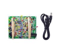 DOSERTY Light Flashing Lights NE555 + CD4017 Electronic Practice Learning Kits Suite Parts Module Hobbyist Supplies